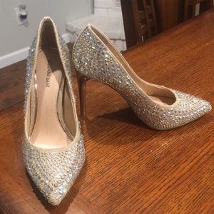 Gianni Bini Jeweled Stiletto Heels